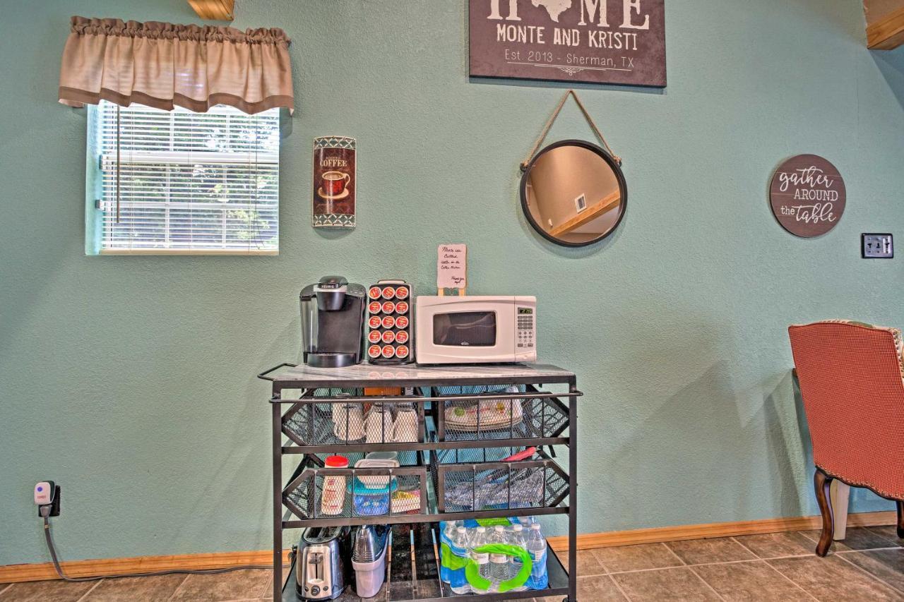 Willow Spring Lake Texoma Cabin - 1 Mi To Park And Boat Ramp! מראה חיצוני תמונה