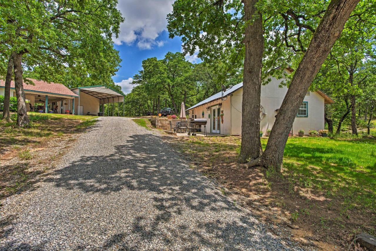 Willow Spring Lake Texoma Cabin - 1 Mi To Park And Boat Ramp! מראה חיצוני תמונה